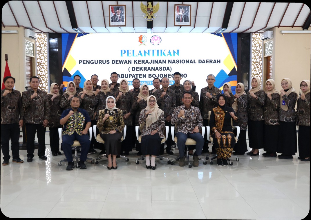 Pelantikan Dekranasda Bojonegoro